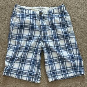 Y2K Abercrombie & Fitch Men’s 32 Heavy Cotton Plaid Shorts